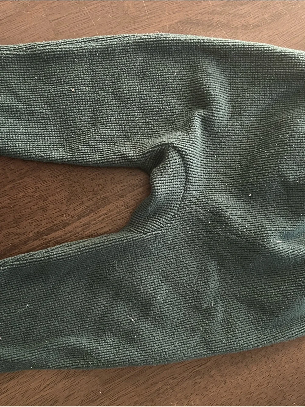 Old Navy Kids Ribbed Mock Neck Sweater and pants in Deep Green